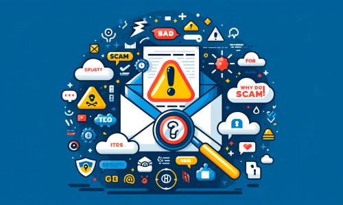 Why do scam emails look so bad?